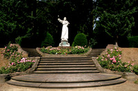 New_1_DSCF3404 A large statue of Christ nearby