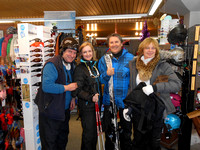 SKIING 2013 AND 2018 SWITZERLAND ROBIN AND BONNIE